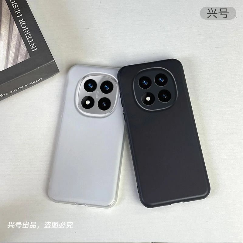 Matte Clear TPU Silicone Slim Phone Case – Soft Protective Cover
