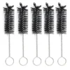 5pcs Durable 5cm Wire Tube Brush Metal Handle Steel Wire Soft Cleaning Brush Glass Hand Tool 1