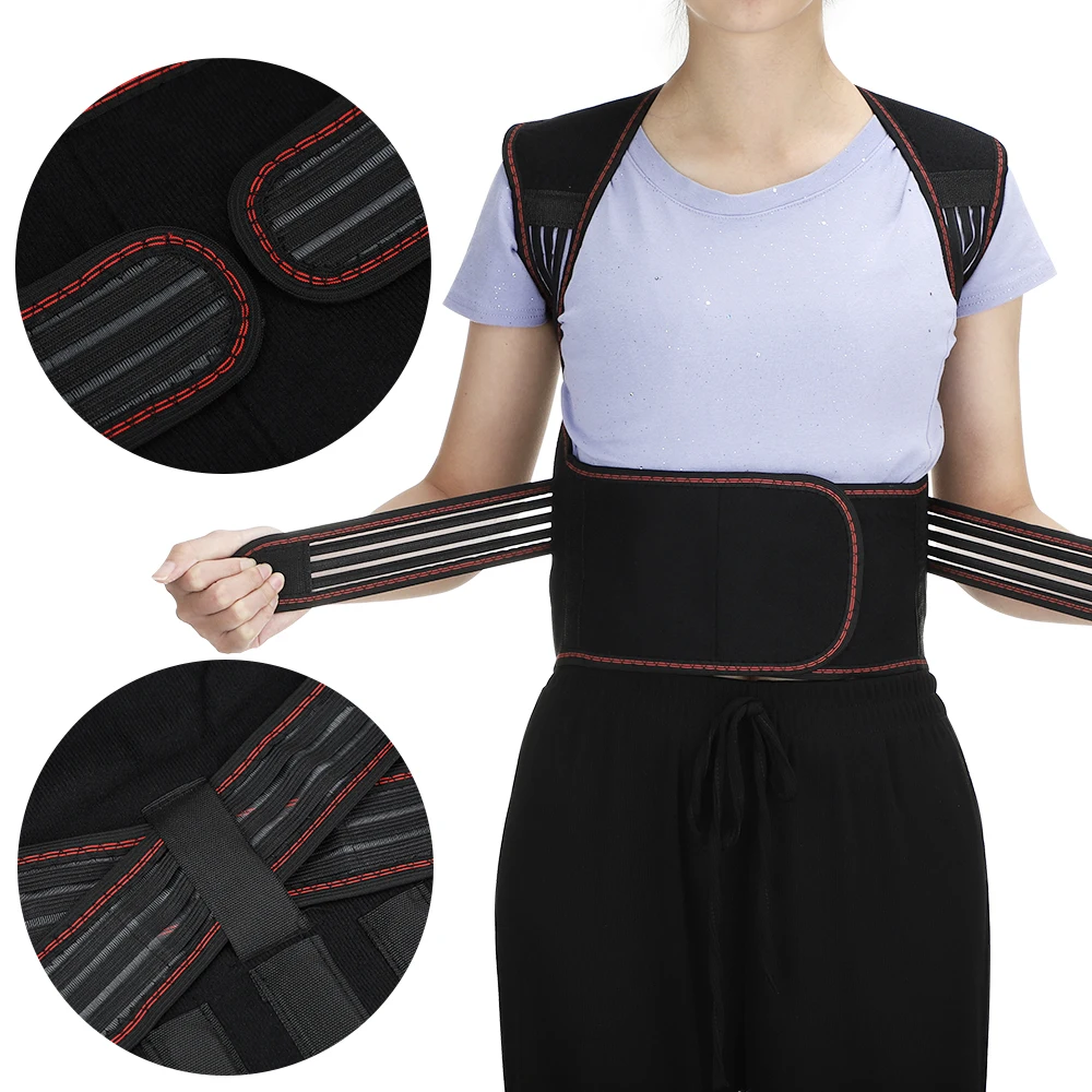 Tourmaline Magnet Self Heating Back Support Belt