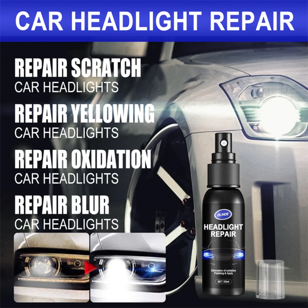 20ml Innovative Car Headlight Polish Repair Fluid Liquid Scratch Lamp  Renovation