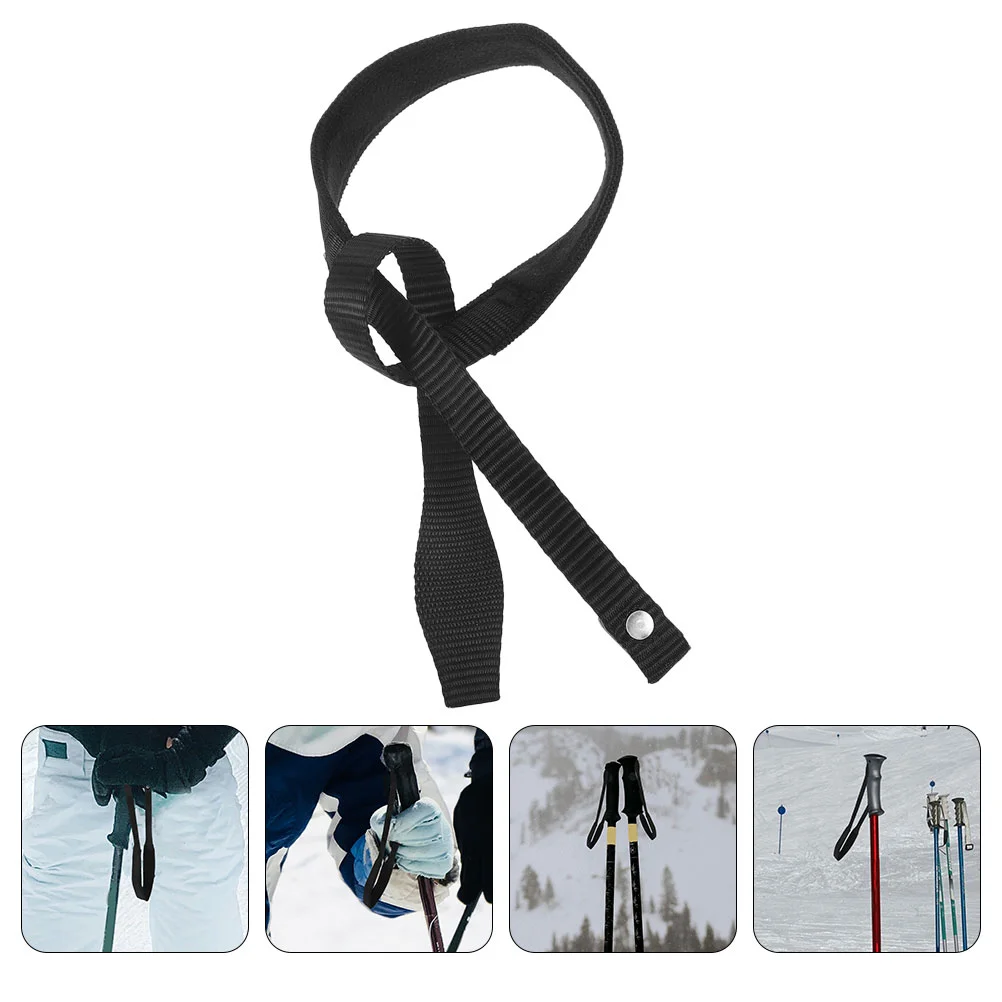 2 Pcs Trekking Pole Wrist Strap Bands Cane Tie Ski Stick Binding Outdoor Sports Walking Sticks Hiking Camping Gear