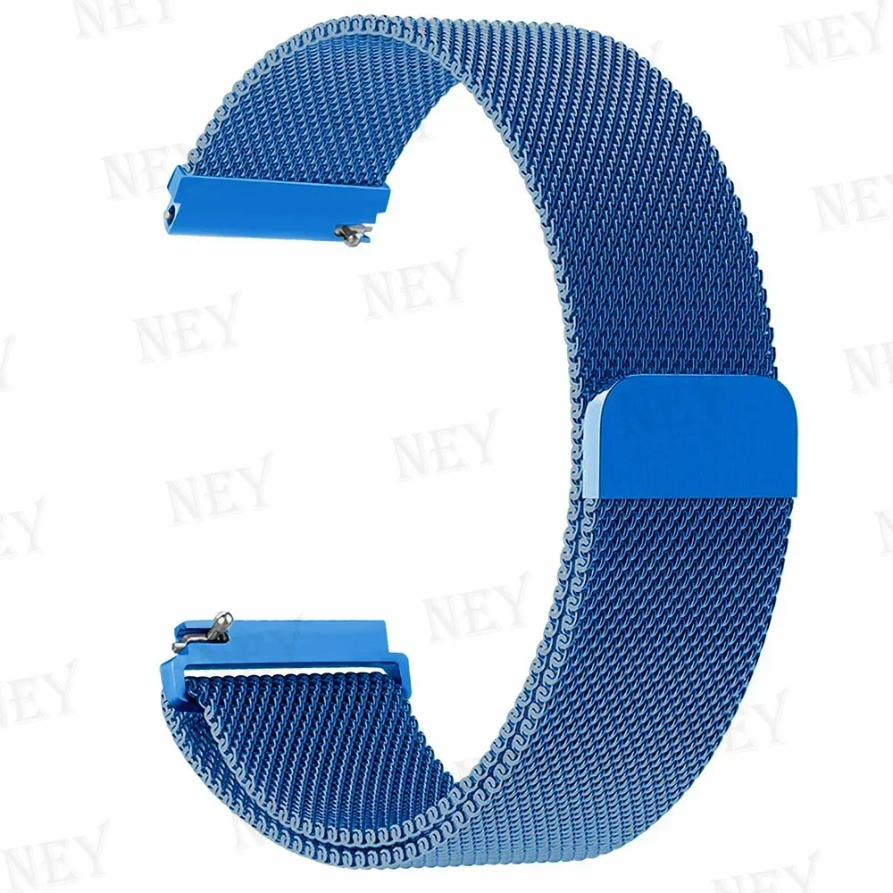 Elegant Milanese Loop Metal Bracelet Strap - 20/22mm