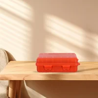 Storage Bins Waterproof Box Craftsman Organizer Tool Outdoor Case Seal Orange Container Child 2