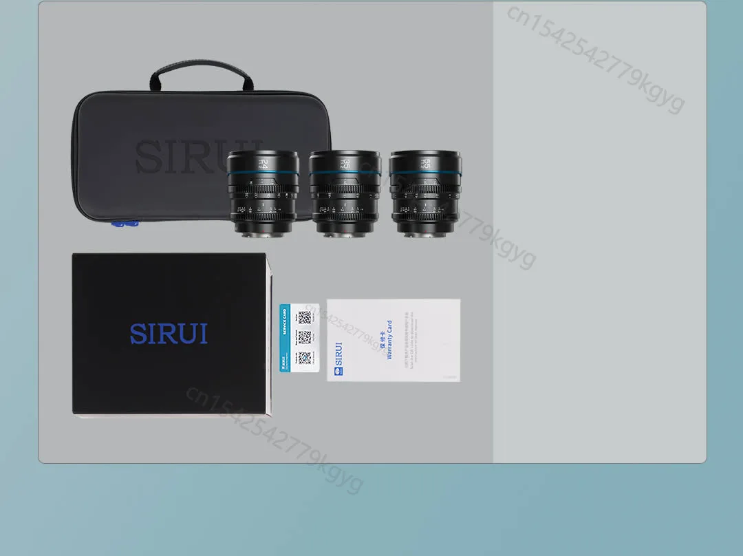 Camera lens SIRUI Night Walker 24mm 35mm 55mm T1.2 S35 Cine For Sony E Fuji X Canon RF Red komodo RF Lumix MFT M4/3 Mount Cameras