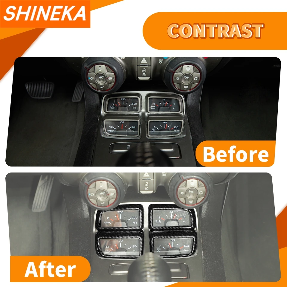 SHINEKA-تغيير الترس الأمامي لوحة القيادة غطاء لوحة...