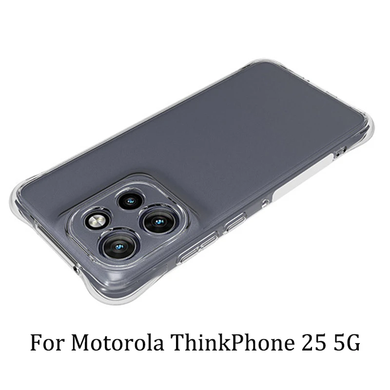 Für Motorola ThinkPhone 5G XT2309 Hülle Luftkissen Stoßfest Airbag Silikon Weiche TPU Rückseite Hülle für Moto Think Phone 2023 – Detail 10