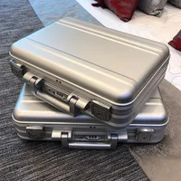 Multi Functional Password Aluminum Alloy Toolbox Portable Storage Box Anti Drop and Shock-absorbing Instrument Box 1