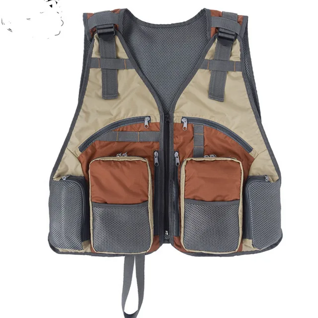 야외 어부와 사진작가를 위한 필수품: 야외 바다 낚시 조끼