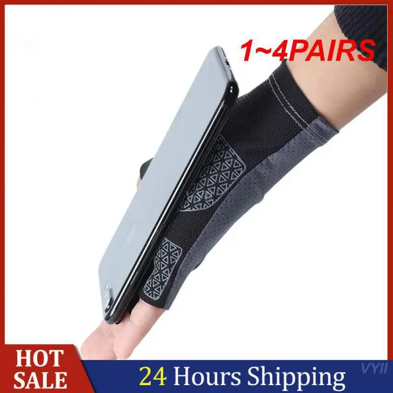 

Женские перчатки для верховой езды, перчатки без пальцев из силикагеля и сетчатой проволоки, перчатки с бабочкой для игр на открытом воздухе, 1-4 пары