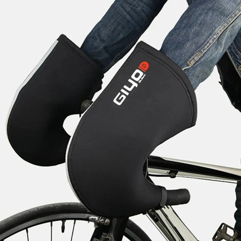 GIYO Winter Mountain Road Bicycle Bar Mitts Glove Bike Handlebar Mittens Warmer Cover Hand Warmer Cycling Coldproof Equipments 6