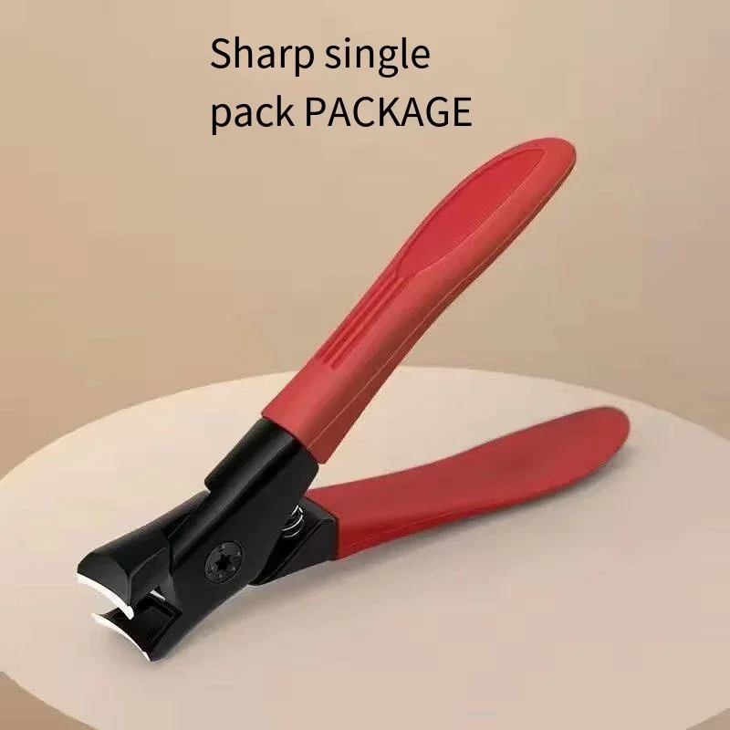 Large Opening Nail Clippers Gray Nail Trimmer Thick Nails for the Elderly Individual Household Nail Clippers Durable 2