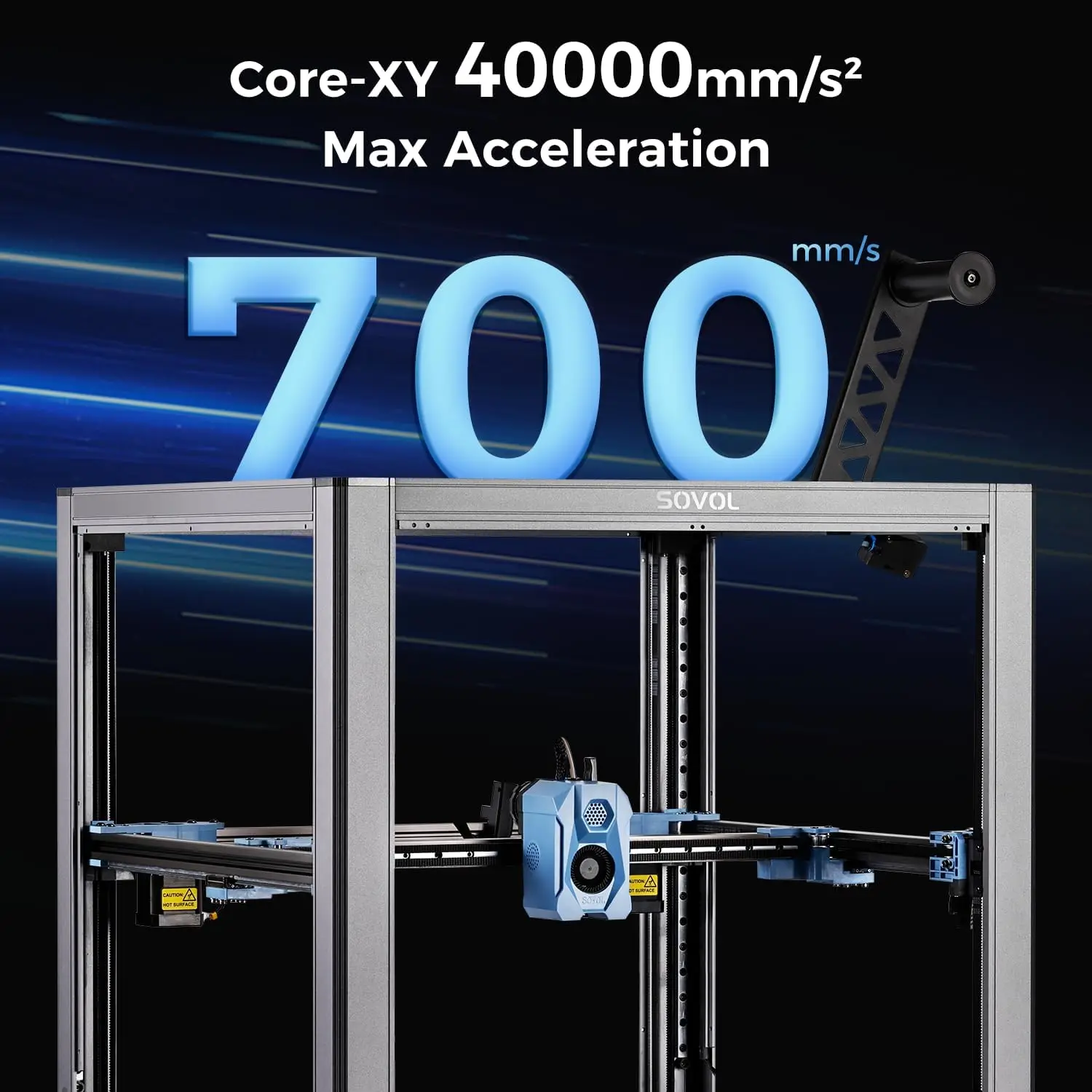 High-Speed Core-XY 3D Printer 2