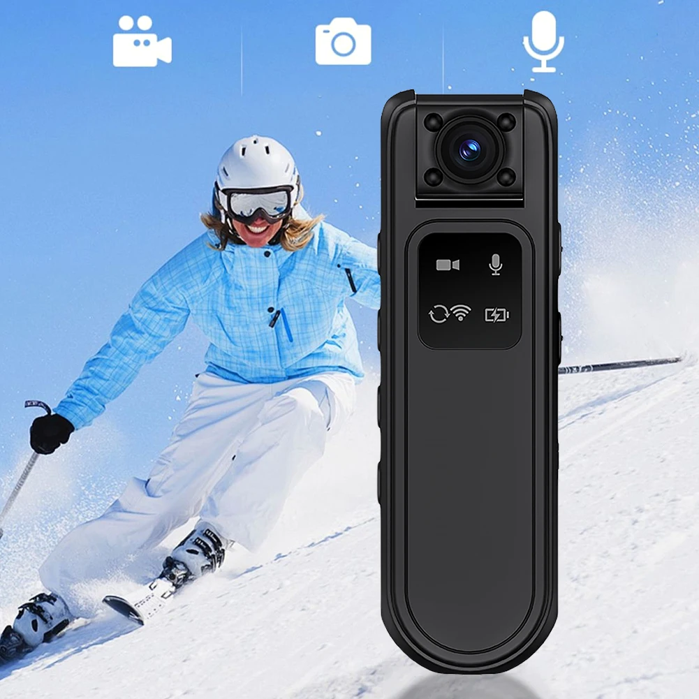 Description Picture 6 of itemHD 2K Mini Camera WiFi Infrared Night Vision Miniature Camcorder Motorcycle Bike Car DVR Digital Video Recorder Small Body Cam