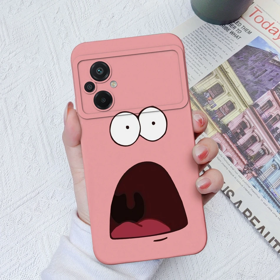 Astronaut Flower Soft Liquid Silicone Full Protection Anti-Drop Back Cover