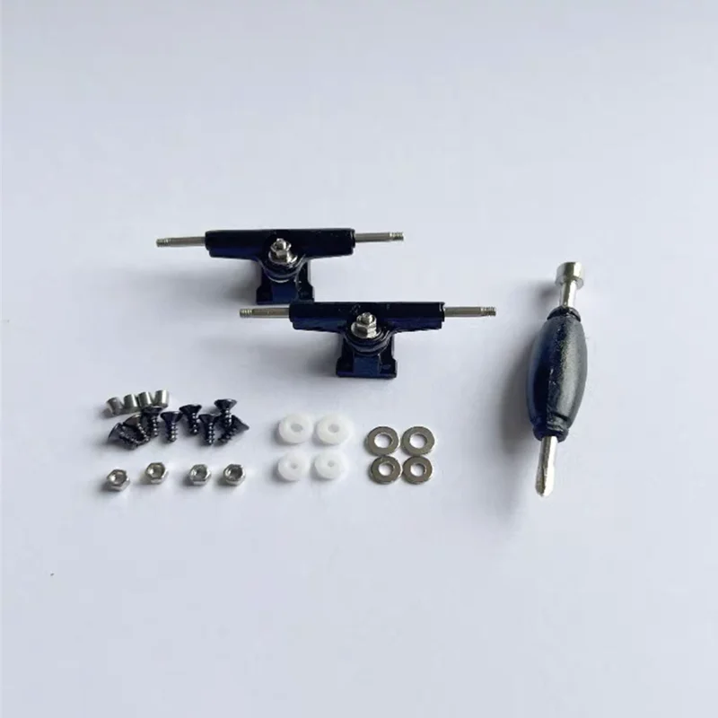 2pcs Trucks Screws Nuts Tool For 32mm Fingerboard Skateboard Wooden Deck Toy Accessories finger skateboard toys fingerboard set