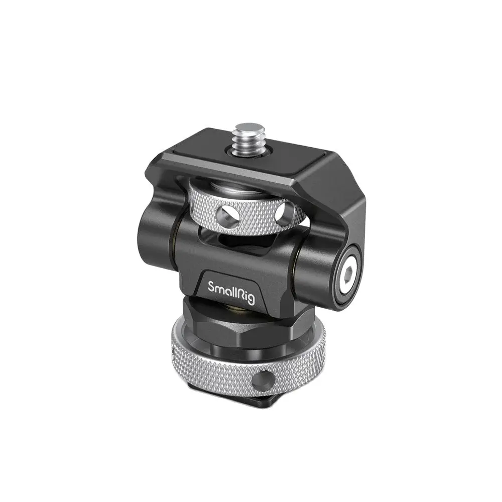 SmallRig Quick Release Cold Shoe Monitor Holder Camera Clamp Swivel and