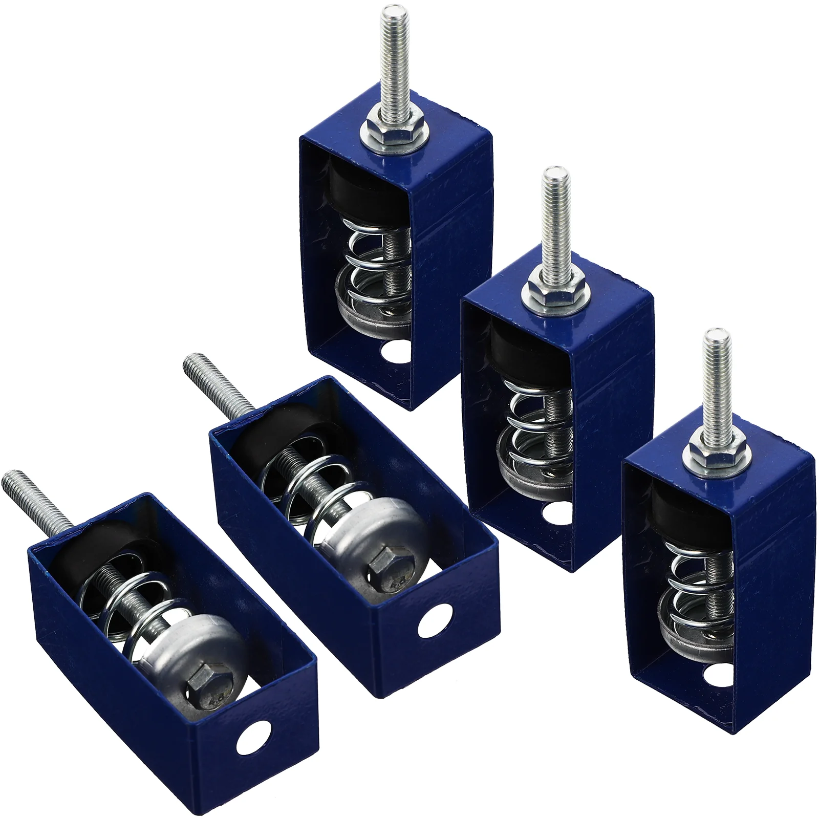 

5 Pcs Spring Shock Absorber Damping Hanger for Sprung Household Vibration Isolator Galvanized Steel Ceiling Studio