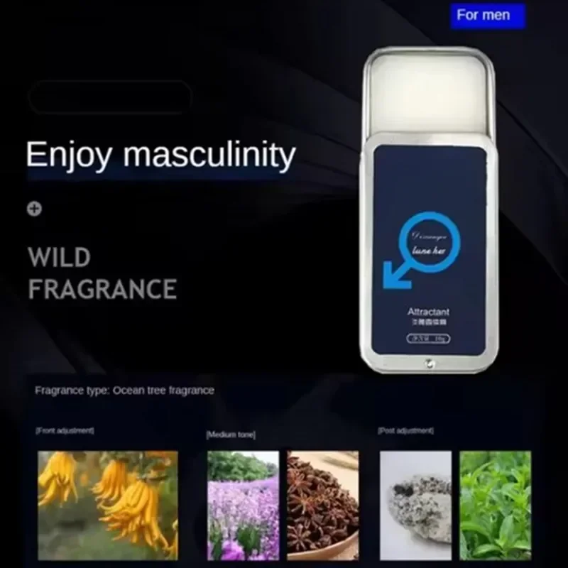 Woman Body Pheromone Solid Perfume Long Lasting Fragranc Light Fragranc Portable