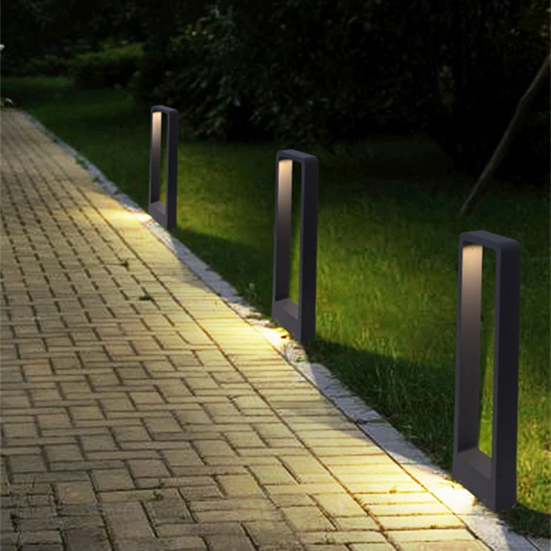 Lawn lamp garden lighting Outdoor LED lawn light iP65 waterproof Suitable for parks courtyards gardens squares Aluminum landscape light