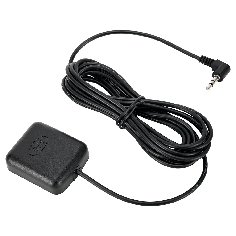 Car GPS Receiver Module Antenna 3.5mm Elbow For Machines With GPS Function Car Truck SUV Dash Cams Dash