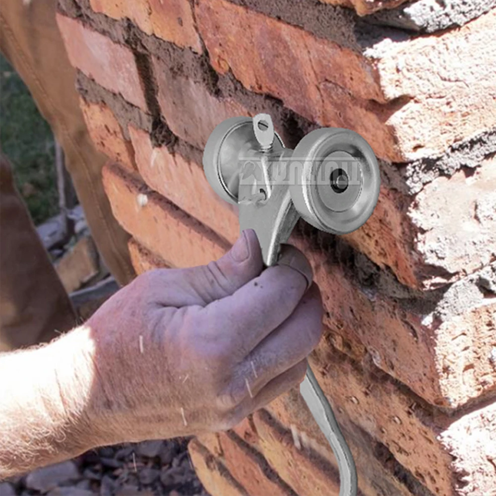 Brick joint cleaner, beautiful joint hook knife, masonry water wall, red