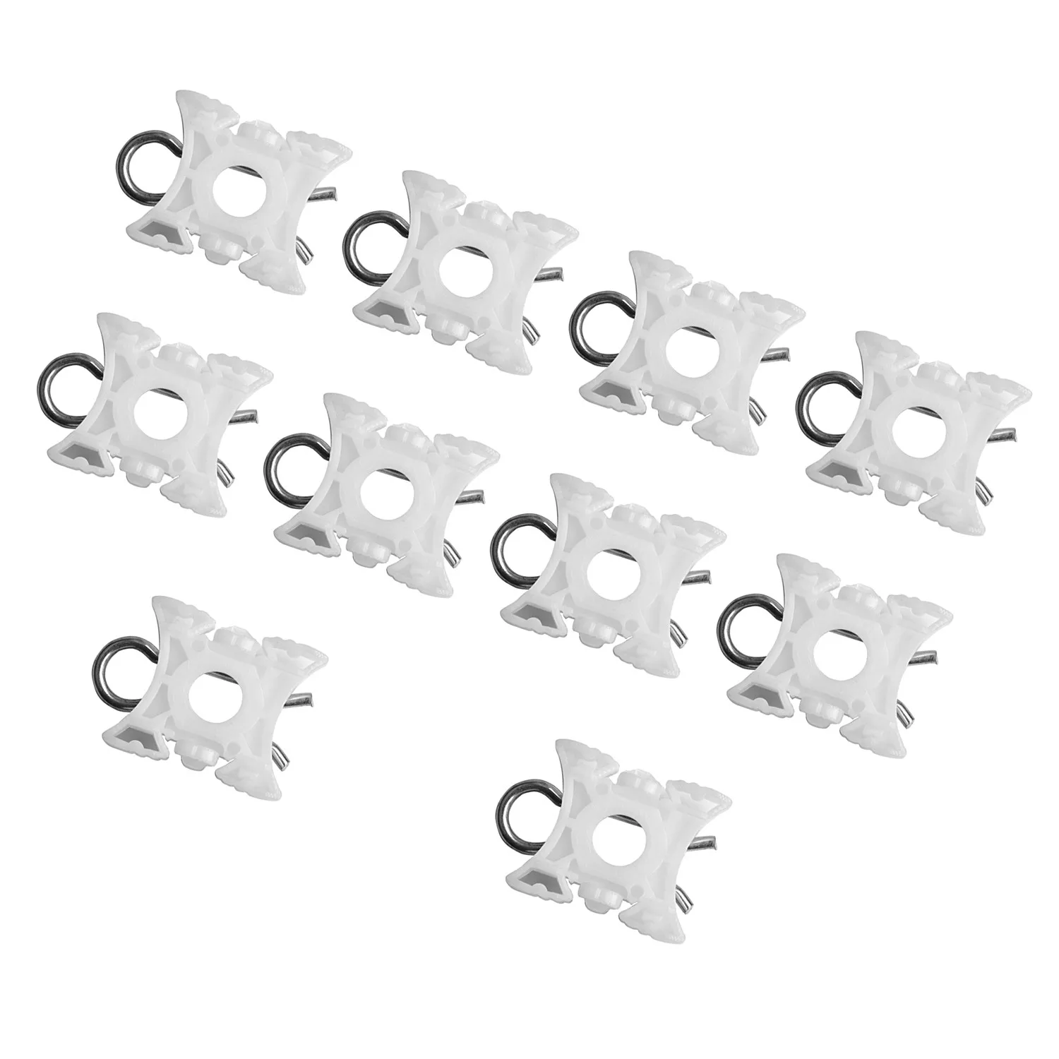

High Quality Practical Durable Piece Sliding Clip Piece Durable Newest Reliable 10 Pcs Accessories Block Nylon