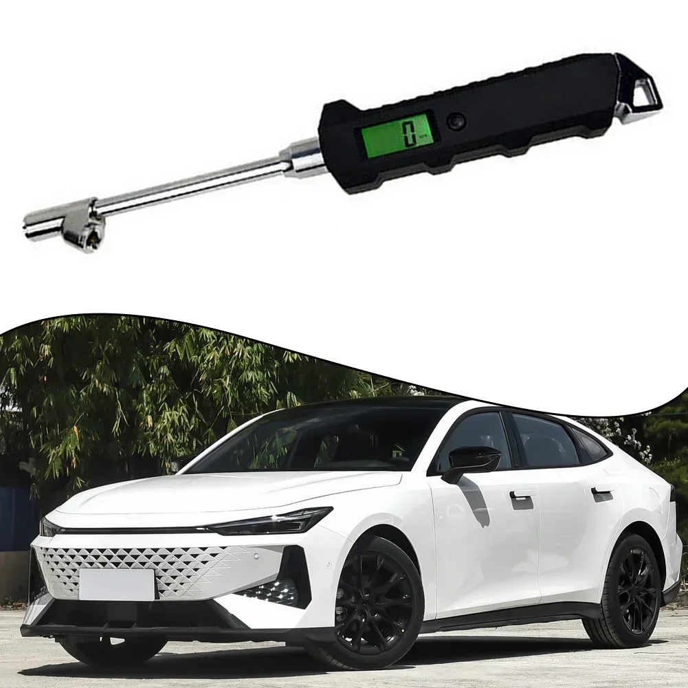 0-250psi Digital Tire Pressure Gauge Backlight LCD Tyre Air Monitoring Meter High Precision Handheld Tester Tool For Car Truck