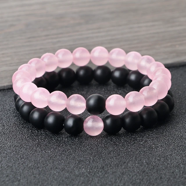 Bracelet amoureux rose