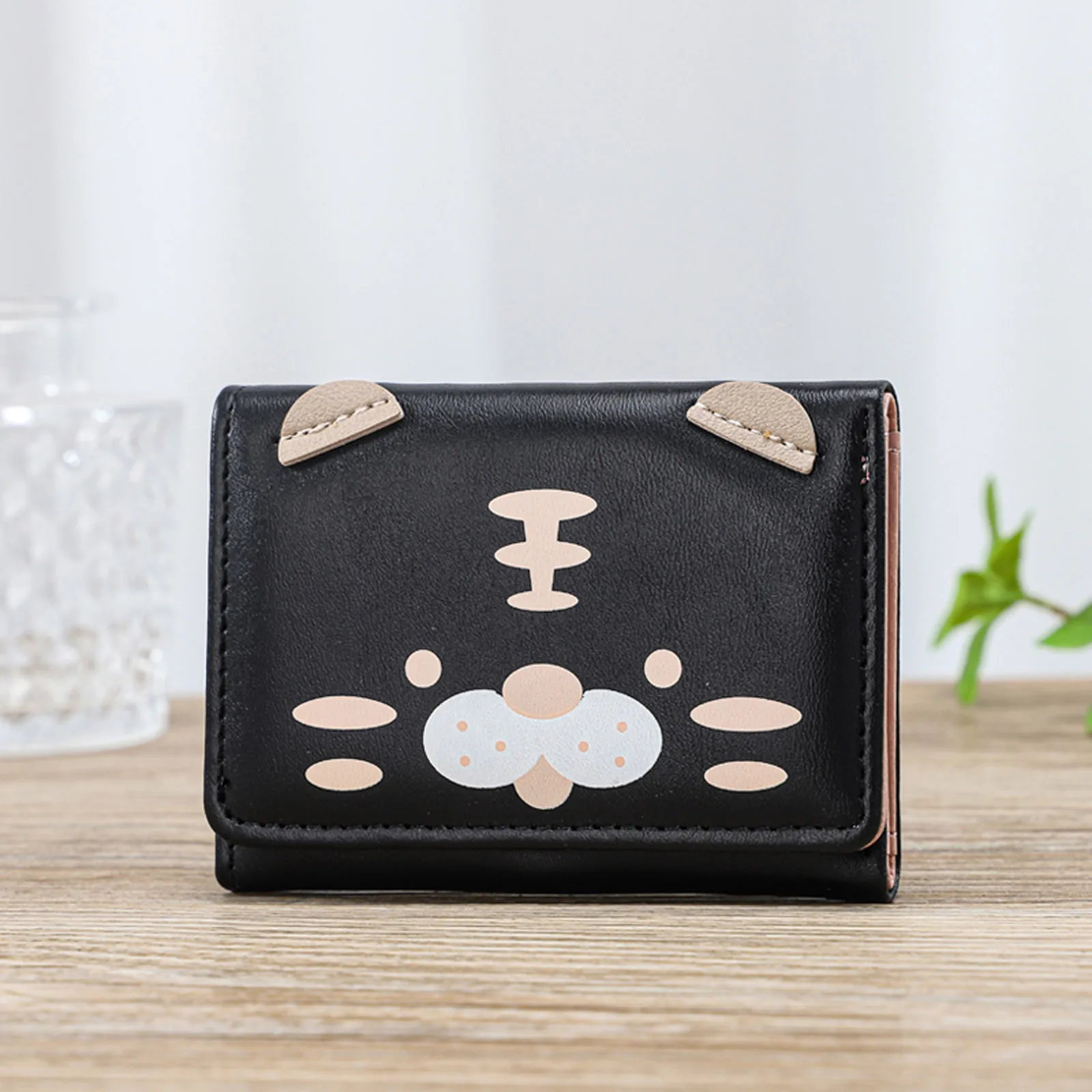 Beth Cat Women Wallet and Purses Genuine Leather Female Coin Card Holder  Purse Ladies Money Bags Alligator Cow Wallets - AliExpress