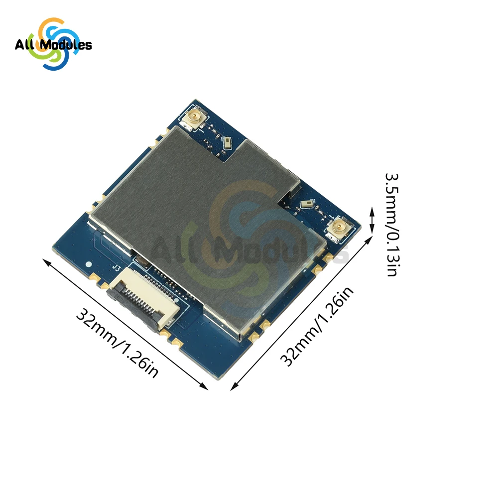 USB WiFi modulis RTL8812EU 867Mbps 5GHz 2T2R dronams ir IP kameroms