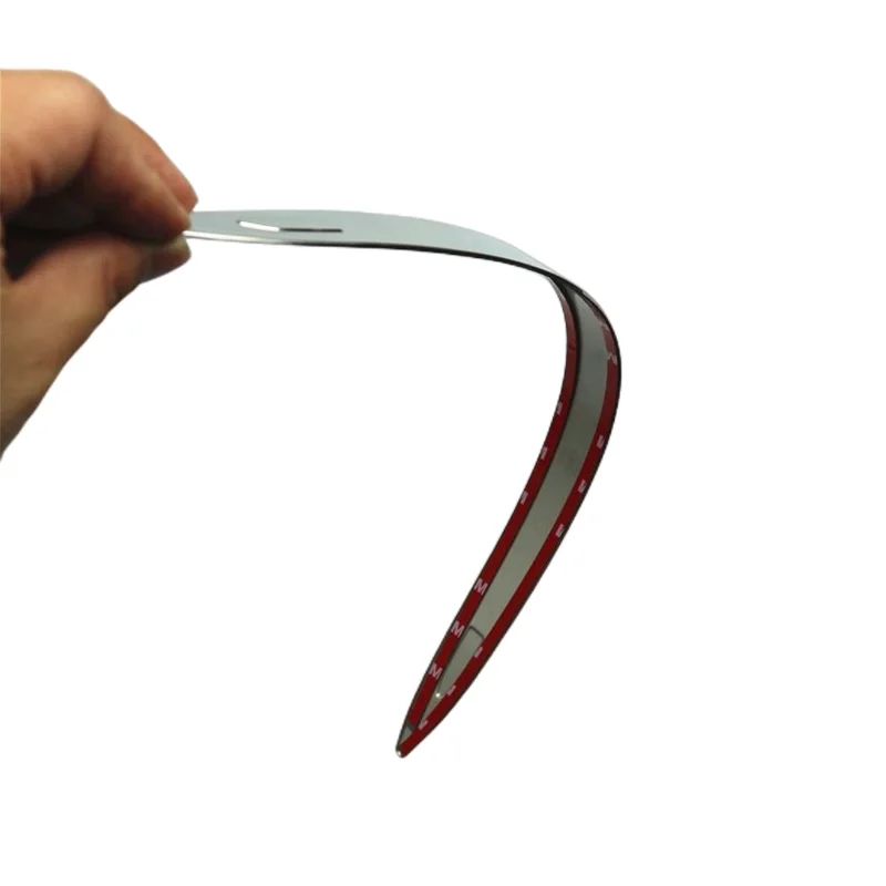 Enhanced Stainless Steel Car Bumper Protector Trim Strip