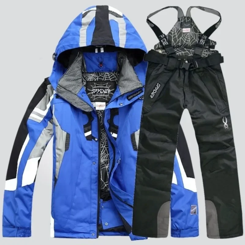 Special Offer, Men's Ski Suit, Coat Cotton, Windproof, Waterproof and Breathable Single and Double Board Super Warm Clothes