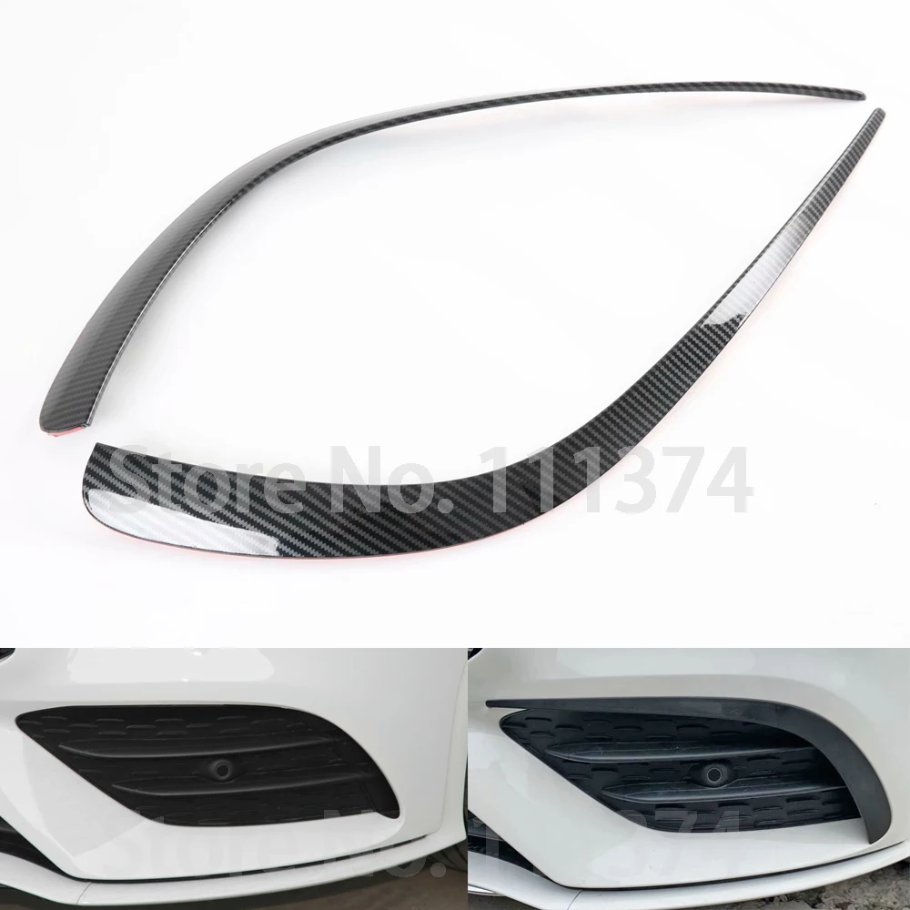 

Carbon Front Bumper Wind Blade for Mercedes Benz CLA class W118 C118 2019-2020 CLA 250 180 200 Splitter