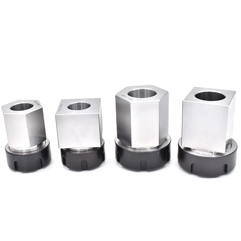 1Db Négyzet Er25 Er32 Er40 Chuck Block Kemény Acél Spring Collet Chuck Seat For Cnc Lathe 4 - Foto 5