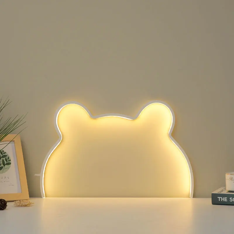 

Rabbit Night Lights USB Powered LED Lamp Cute bear Animal LED Night Lamp Kids Baby Beside Table Lamp Bedroom Nightlight Gifts