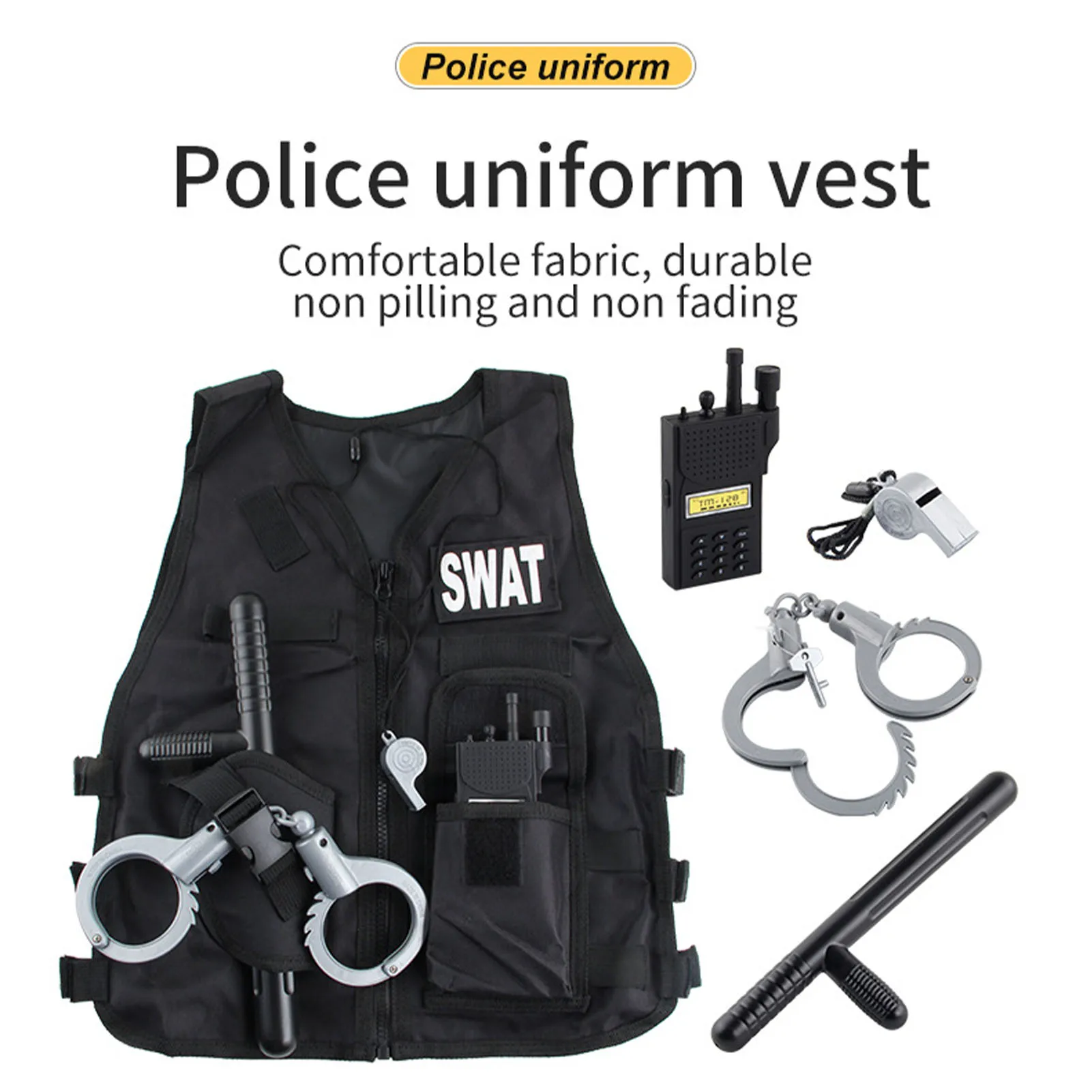 Children's Role-playing With Police Uniforms Traffic Lights Early Education Transportation Traffic Lights Toys Teaching Aids