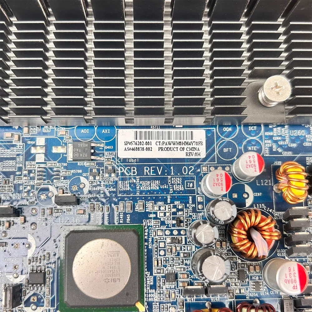 HP Z800 591182-001 576202-001 460838-002용 워크스테이션 마더보드는 55 시리즈 -56 시리즈 CPU 536798-001 REV 1.02를 지원합니다.