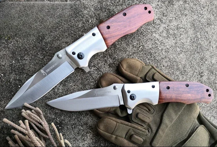 Description Picture 4 of itemDA51 Steel Folding Pocket Knife for Men High Hardness Self Defense Military Tactical Outdoor Survival Pocket Knives for Hunting