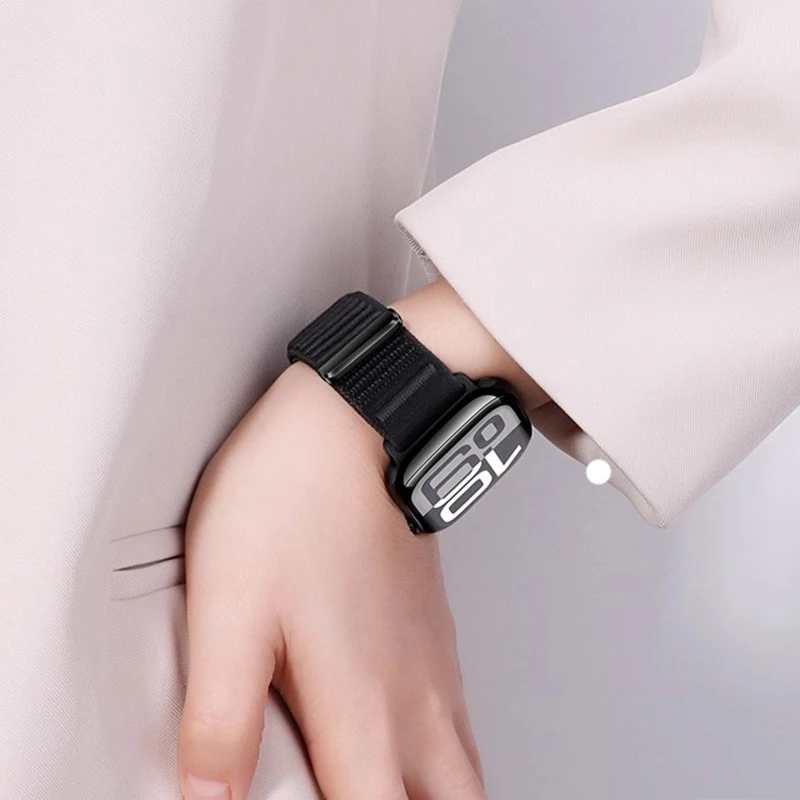 Sport Nylon Loop Strap for Smartwatch – Adjustable and Comfortable Bracelet