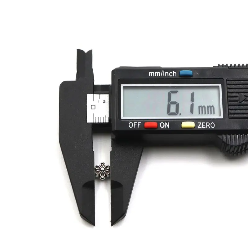 100 Perline Distanziatrici In Argento Tibetano 7x3mm Creazione Di Gioielli - Italia - Foto 5