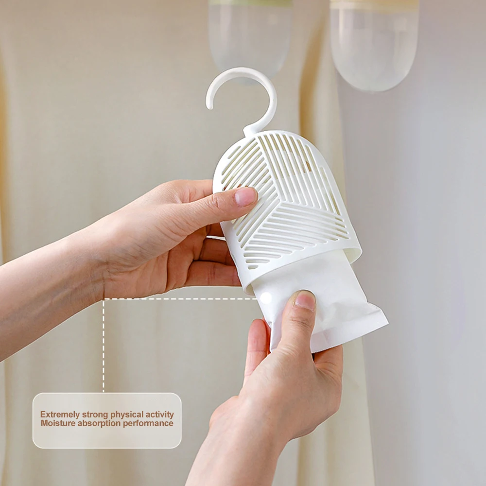 Desiccants Bag For Wardrobe Replaceable Reusable Dehumidifiers Pouch For Daily Use