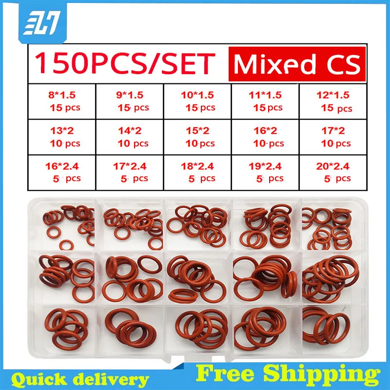 ORingsRubberSiliconeOringSealVMQSealingoringsRubberoring