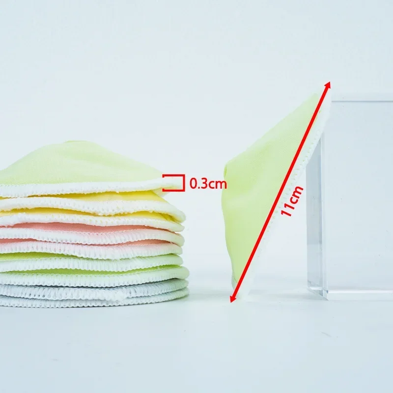 Three-Layer Fiber Ultra-Fine Waterproof Breathable Breast Pad Anti-Overflow Maternity Care Pad Baby Feeding 5