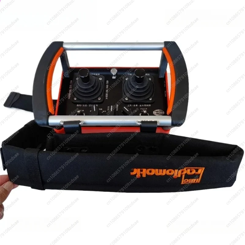 Pump truck driving shield machine assembly machine HBC remote control shoulder strap ohm strap belt