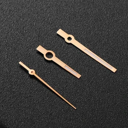 Green Luminous Silver & Gold Polished Watch Hands - Premium Watch Accessories (RoseGold)