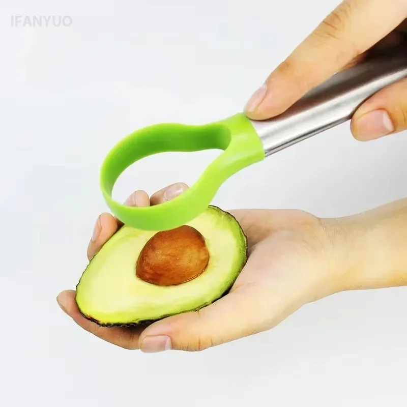 2-in-1 Stainless Steel Avocado and Fruit Slicer Peeler Tool