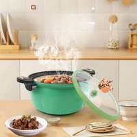 Multifunctional Plumpy Non-stick Pressure Cooker with Medical Benefits Panelas Eletrica Frete Gratis 2