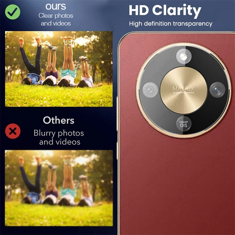 Durable 3D Tempered Glass Camera Protector