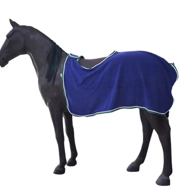 승마용품 Fleece Training Single Layer Soft Riding Practice Horse Blanket Horse's Training Clothes Harness Equestrian Supplies
