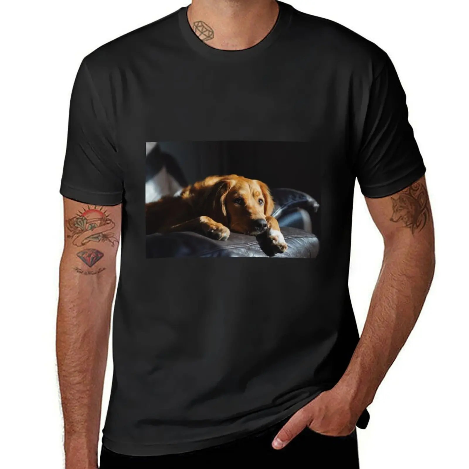 

Dog pretty! T-Shirt sweat Aesthetic clothing blacks sports fans Men's cotton t-shirt